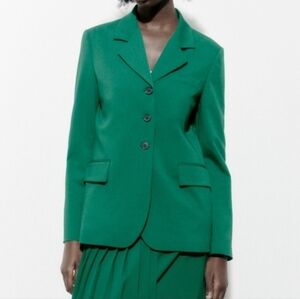 Zara Emerald Green Blazer